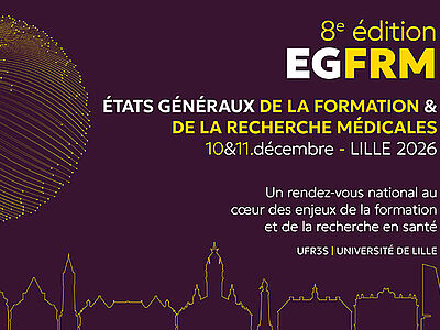 Visuel d'illustration pour les États Généraux de la Formation et de la Recherche Médicales (EGFRM)