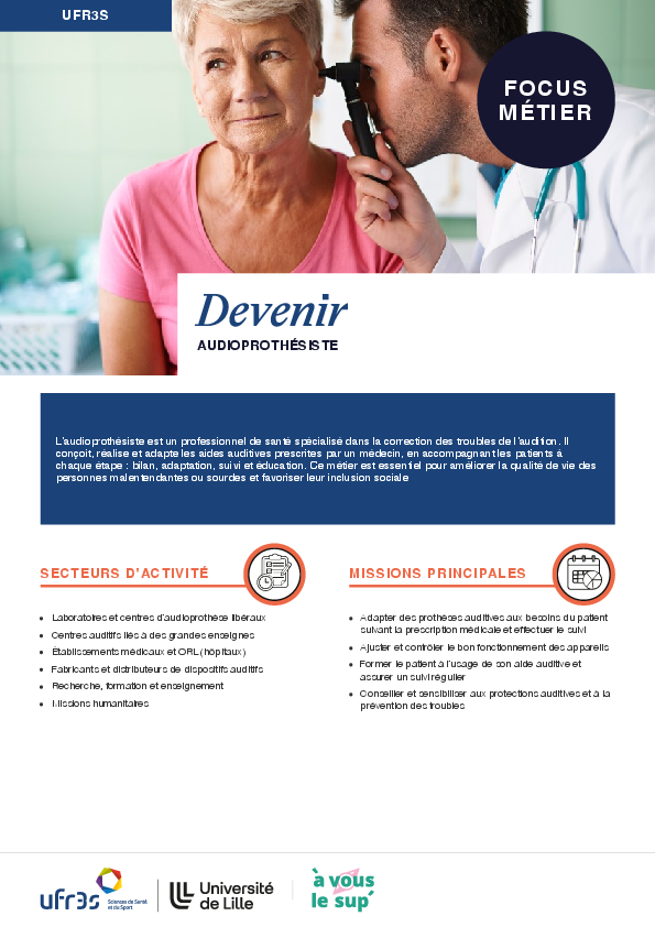 Devenir audioprothésiste