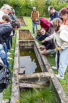 Visite d'un jardin au Conservatoire botanique national de Bailleul