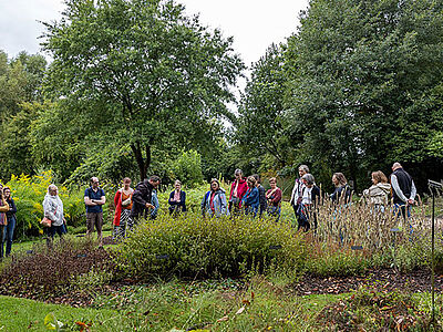 Visite des jardins du Conservatoire botanique national de Bailleul