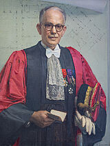 Portrait du Doyen Pierre Combemale, 1944