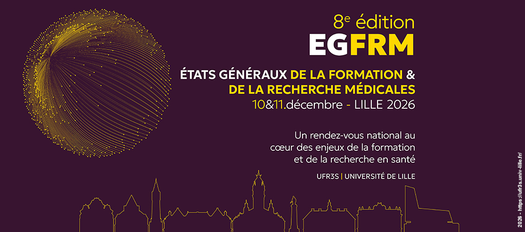 Visuel d'illustration pour les États Généraux de la Formation et de la Recherche Médicales (EGFRM)
